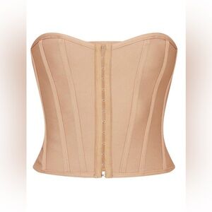 PLT Stone BANDAGE HOOK AND EYE STRUCTURED CORSET